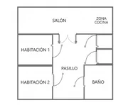 Piso con ascensor en Puerta de Neira-Ferrol