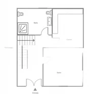 Casa adosada en el centro de Ares con terraza y vistas parciales al mar