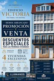 Edificio de nueva construcción con ascensor en Ferrol-Vello