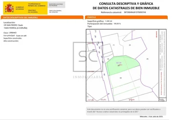 Terreno urbanizable en ferrol