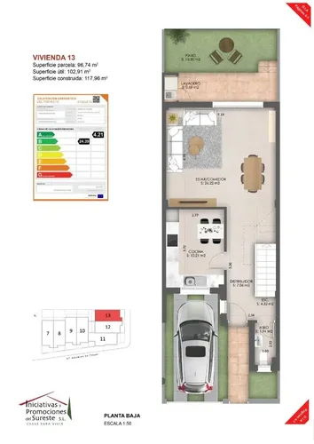 Chalet Adosado En Venta En Calle Amantes De Teruel S/n