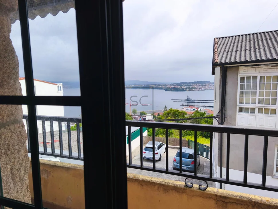 Casas de piedra en la graña, ferrol