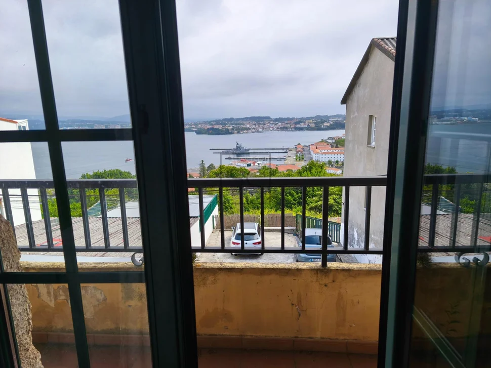 Casas de piedra en la graña, ferrol