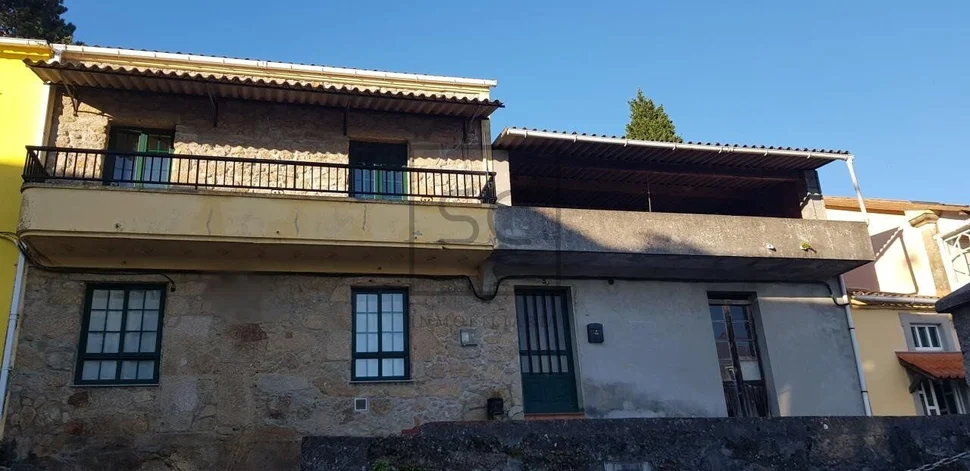 Casas de piedra en la graña, ferrol