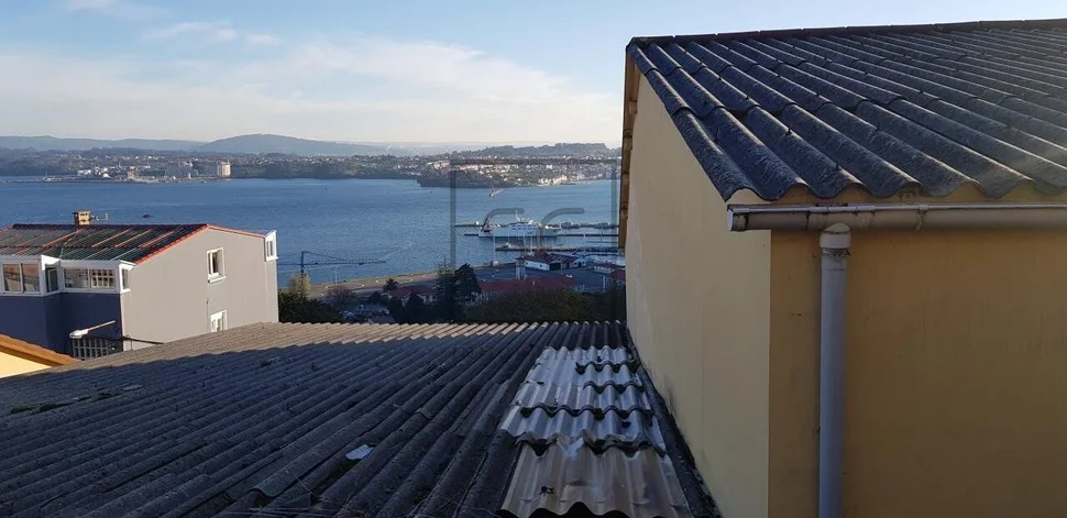 Casas de piedra en la graña, ferrol