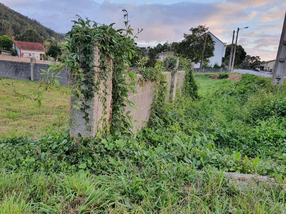 Finca edificable en presa del rey, narón