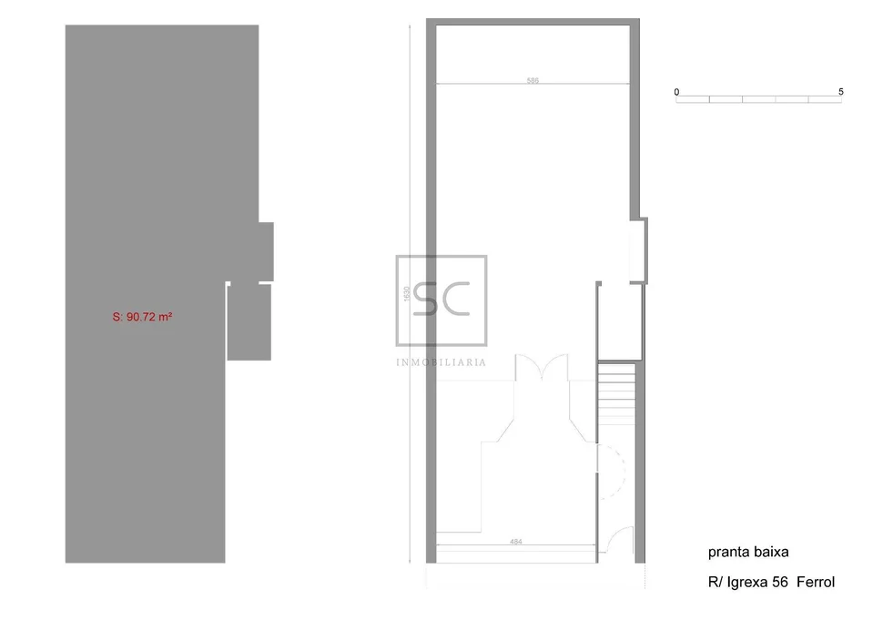 Local comercial ferrol, en el centro, ferrol