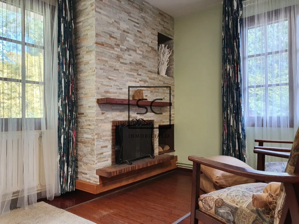 Chalet con piscina y finca en maniños, fene