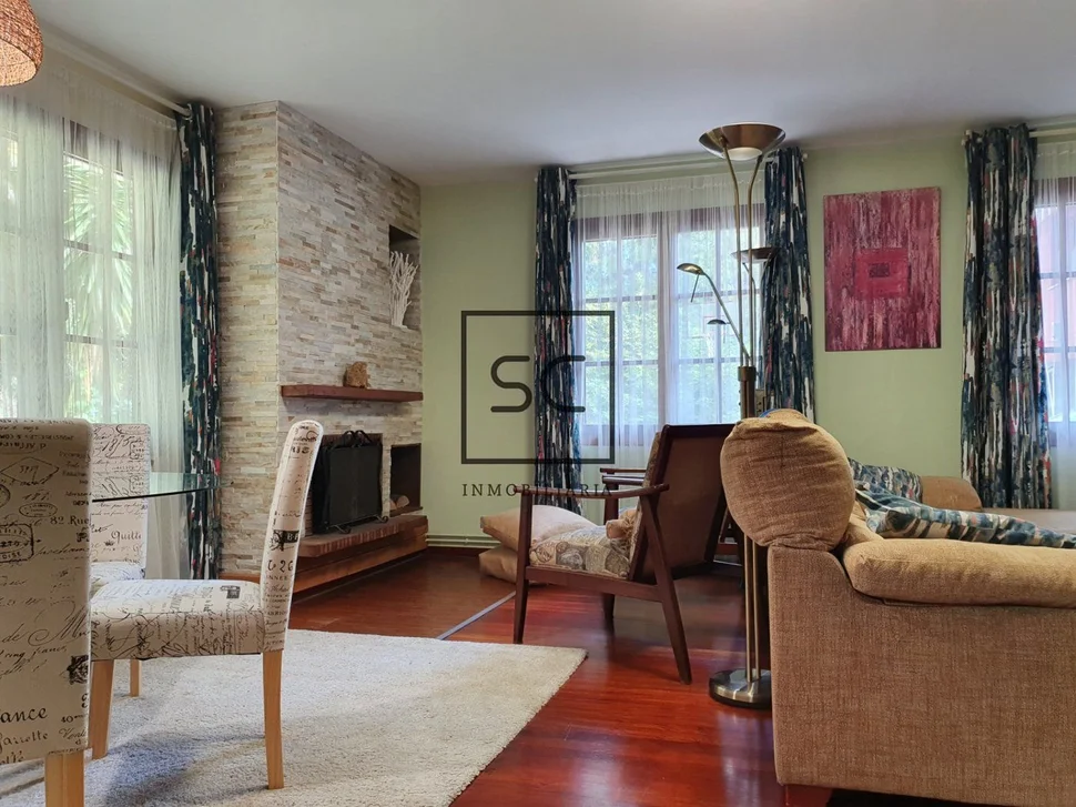 Chalet con piscina y finca en maniños, fene