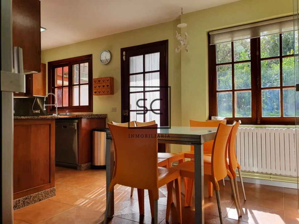 Chalet con piscina y finca en maniños, fene