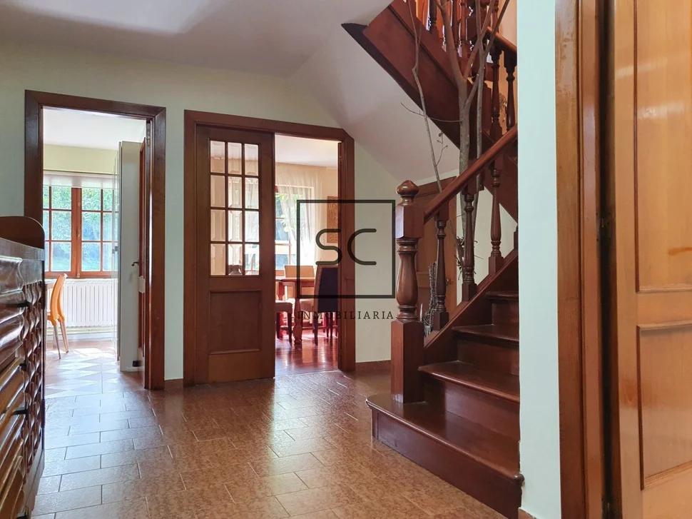 Chalet con piscina y finca en maniños, fene