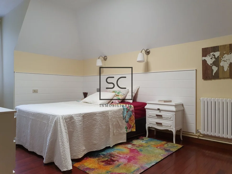 Chalet con piscina y finca en maniños, fene