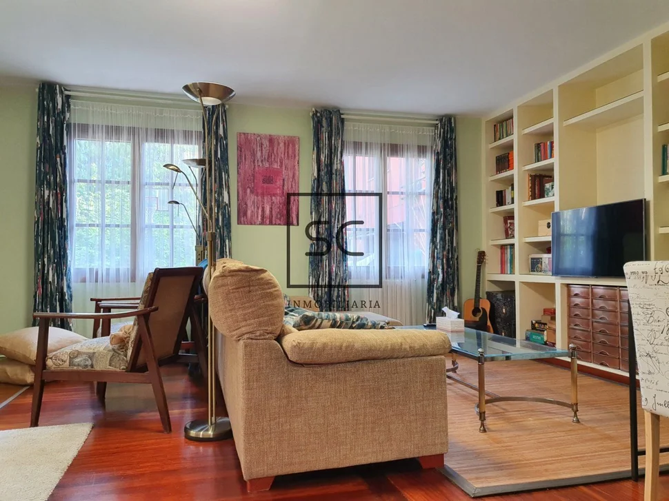 Chalet con piscina y finca en maniños, fene