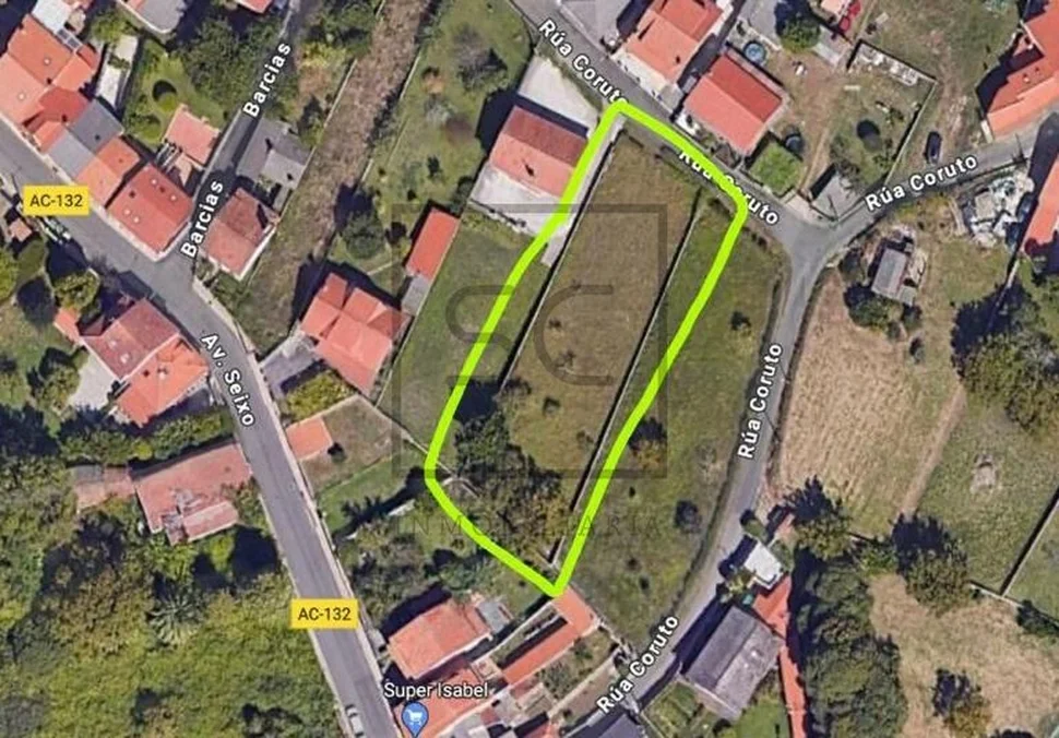 Finca edificable en o seixo-mugardos