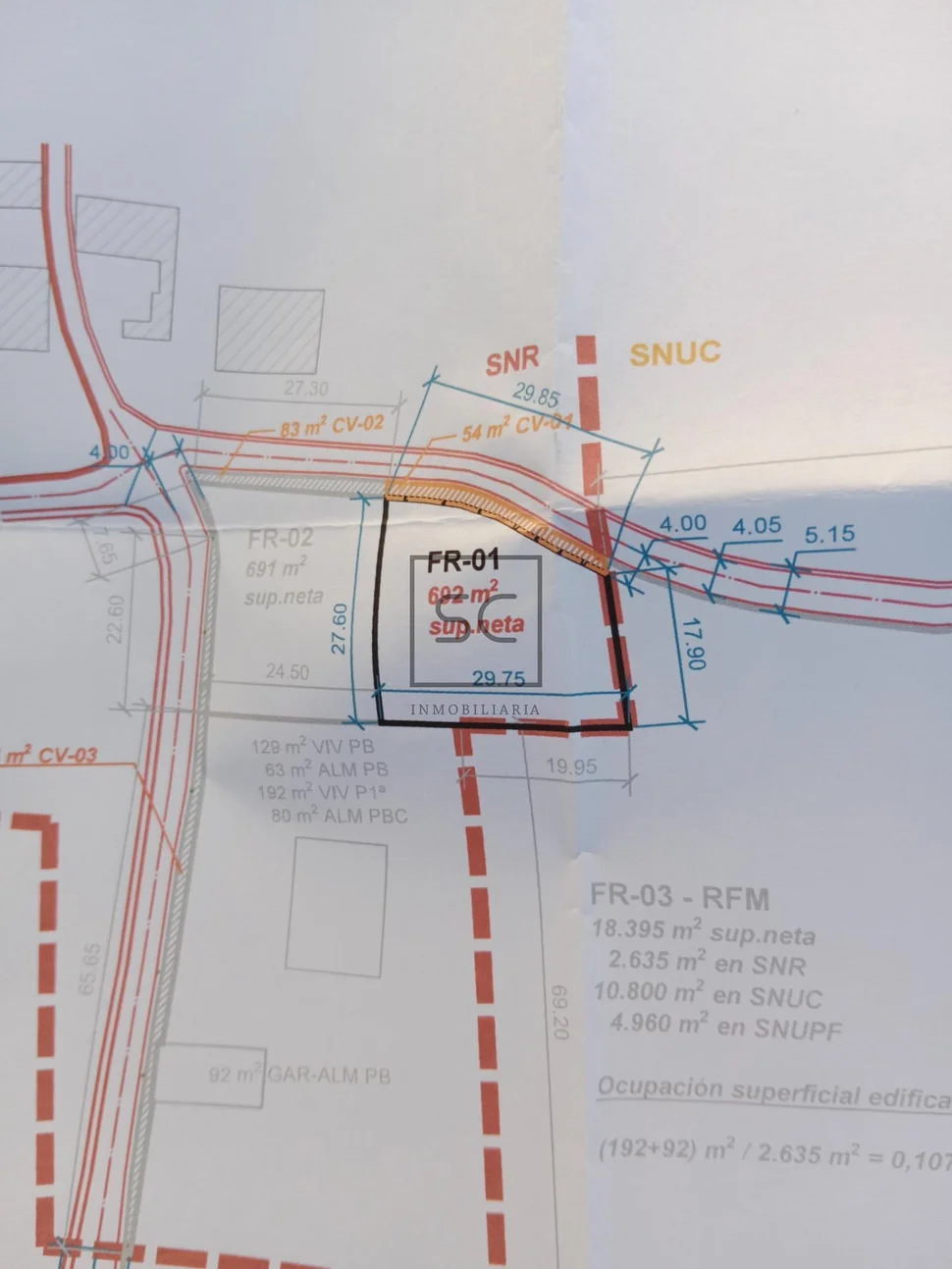 Finca edificable en lago-valdoviño