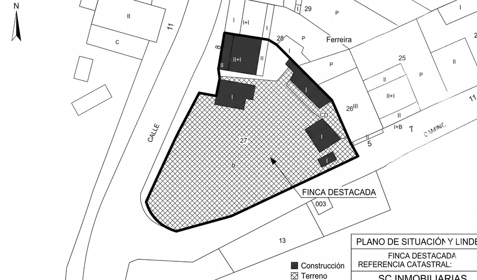 Casa con finca en San Juan, Ferrol