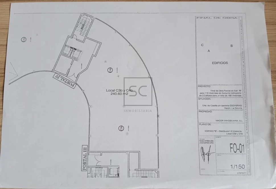 Local comercial en el alto do castaño-narón