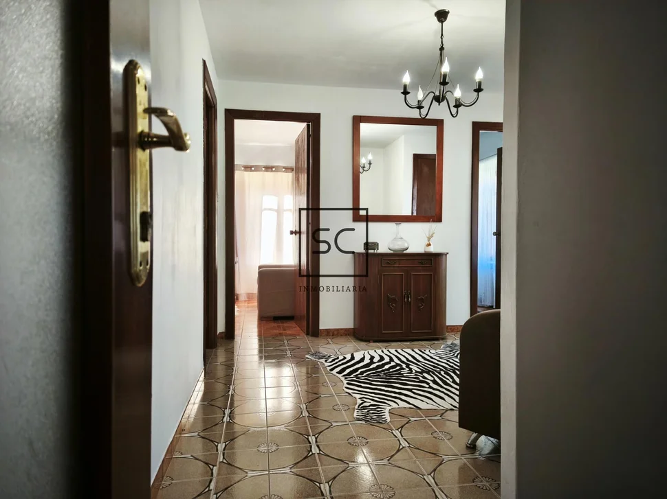 Casa de piedra con garaje y finca en cerdido