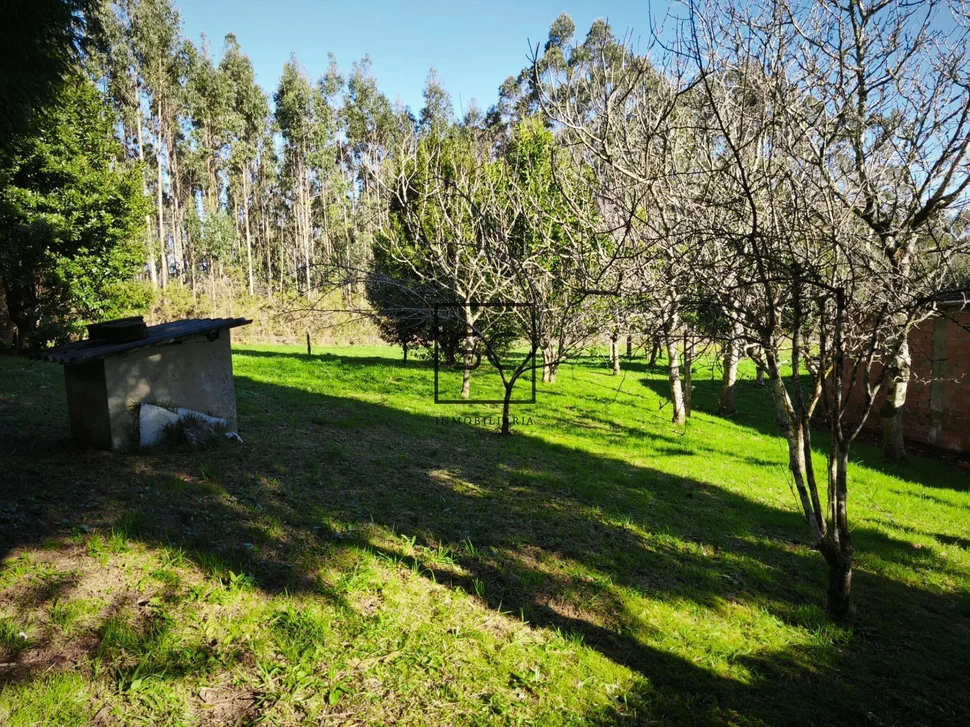 Casa de piedra con garaje y finca en cerdido