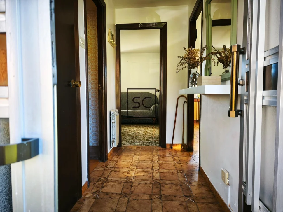 Casa de piedra con garaje y finca en cerdido