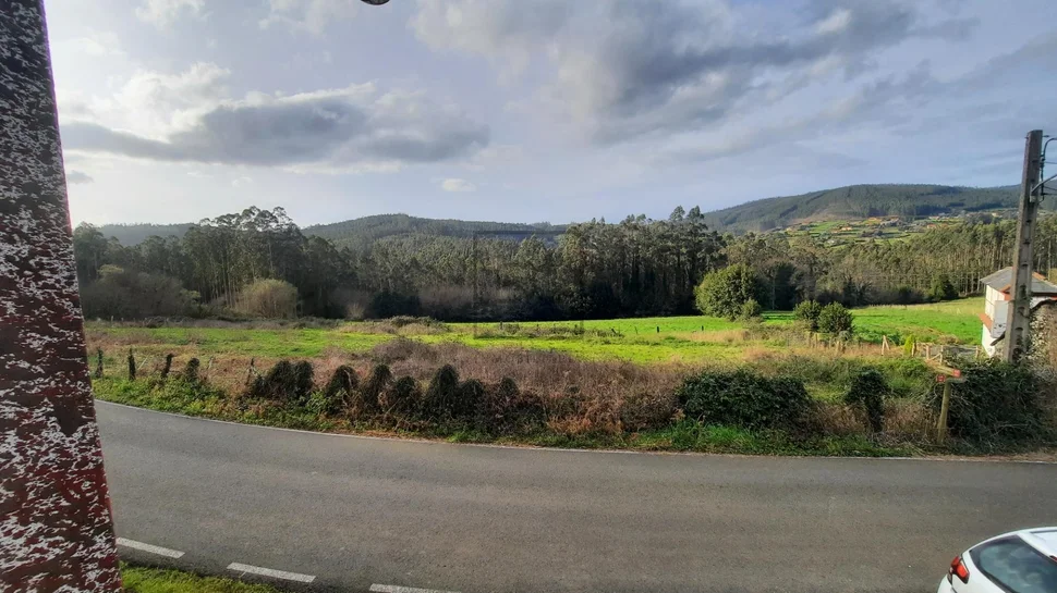 Casa de piedra enfoscada en cerdido