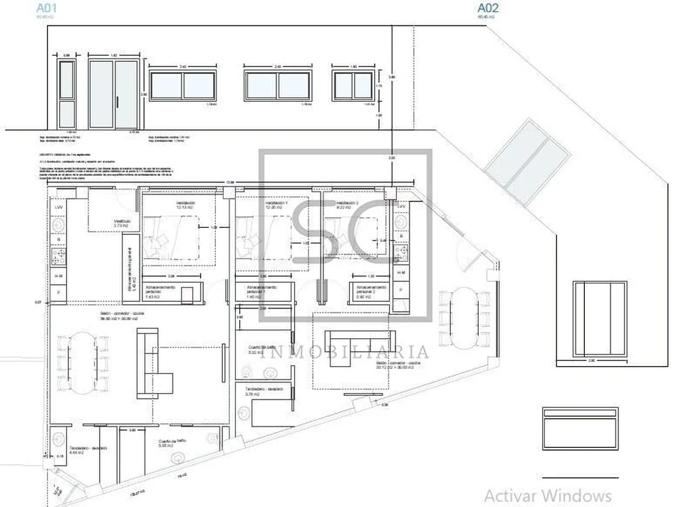 Bajo comercial transformable en viviendas en ferrol