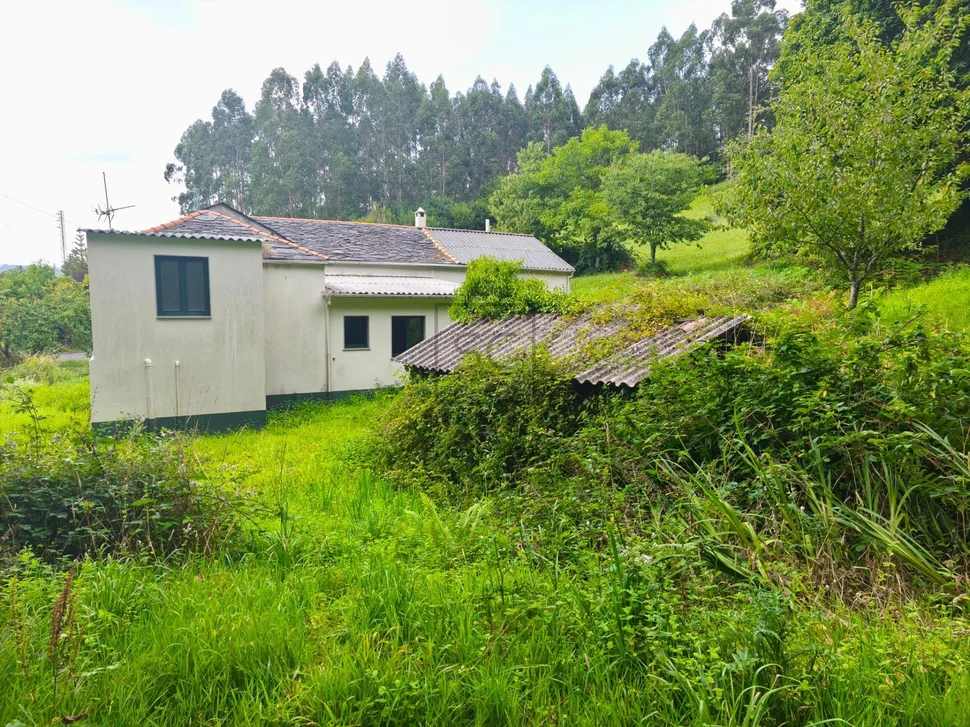 Casa de piedra con hórreo y finca en san sandurniño