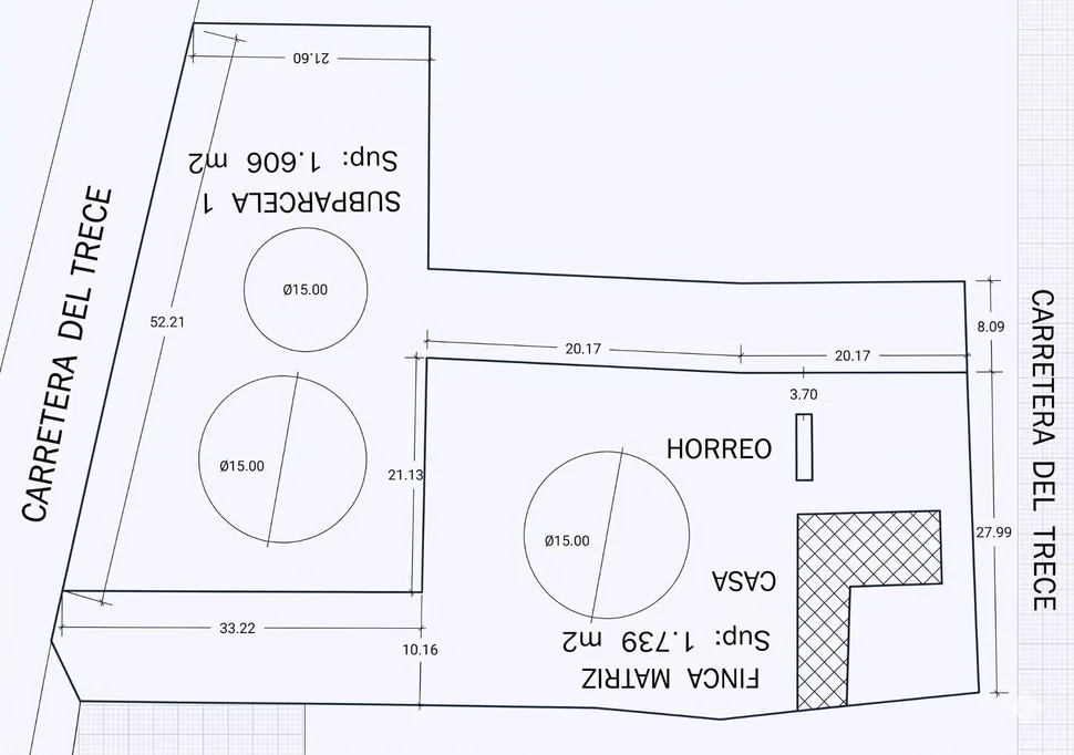 Casa de piedra para restaurar con finca edificable en Sedes, Narón.