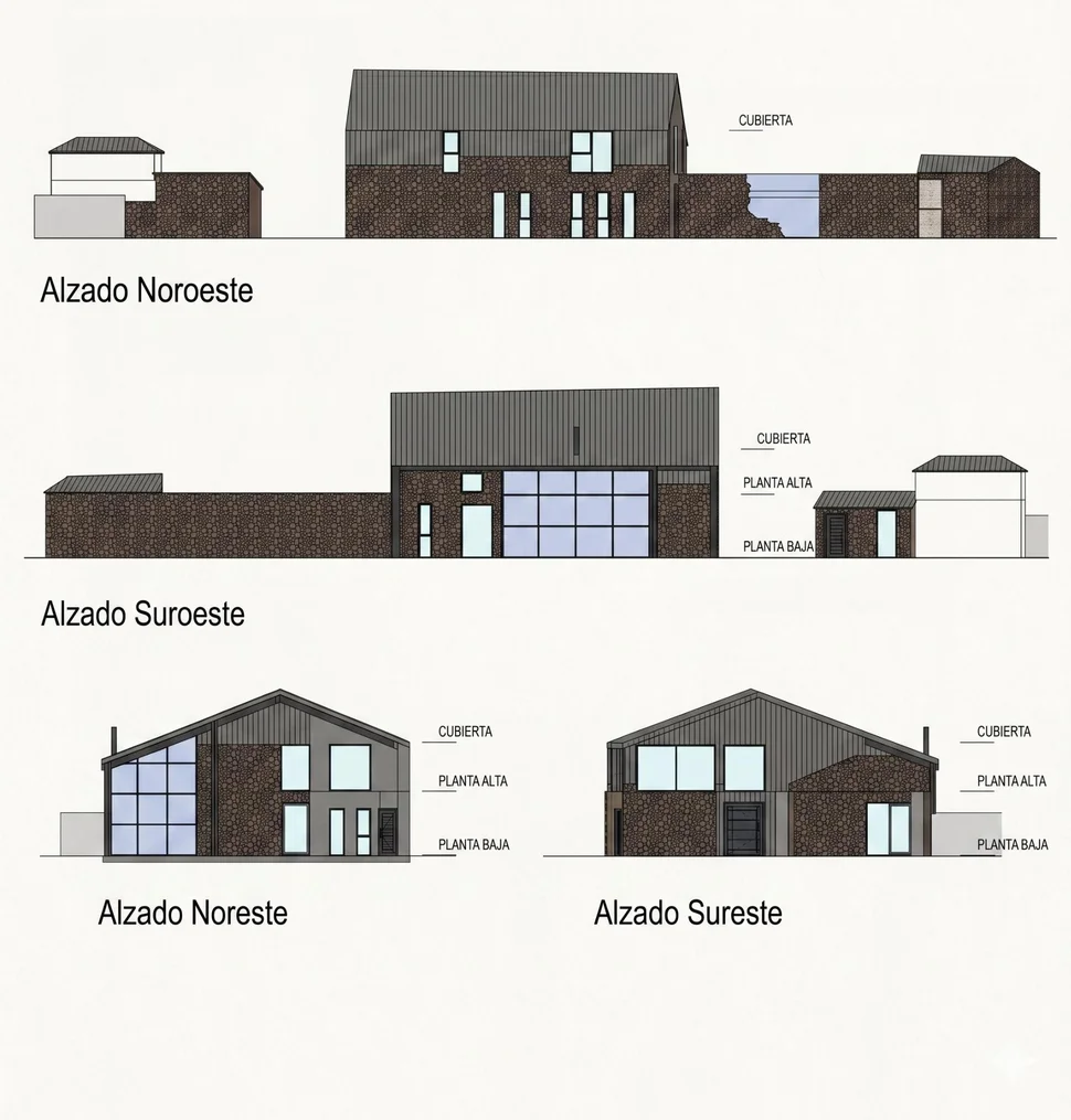 Finca rústica con edificación de piedra en San Sadurniño