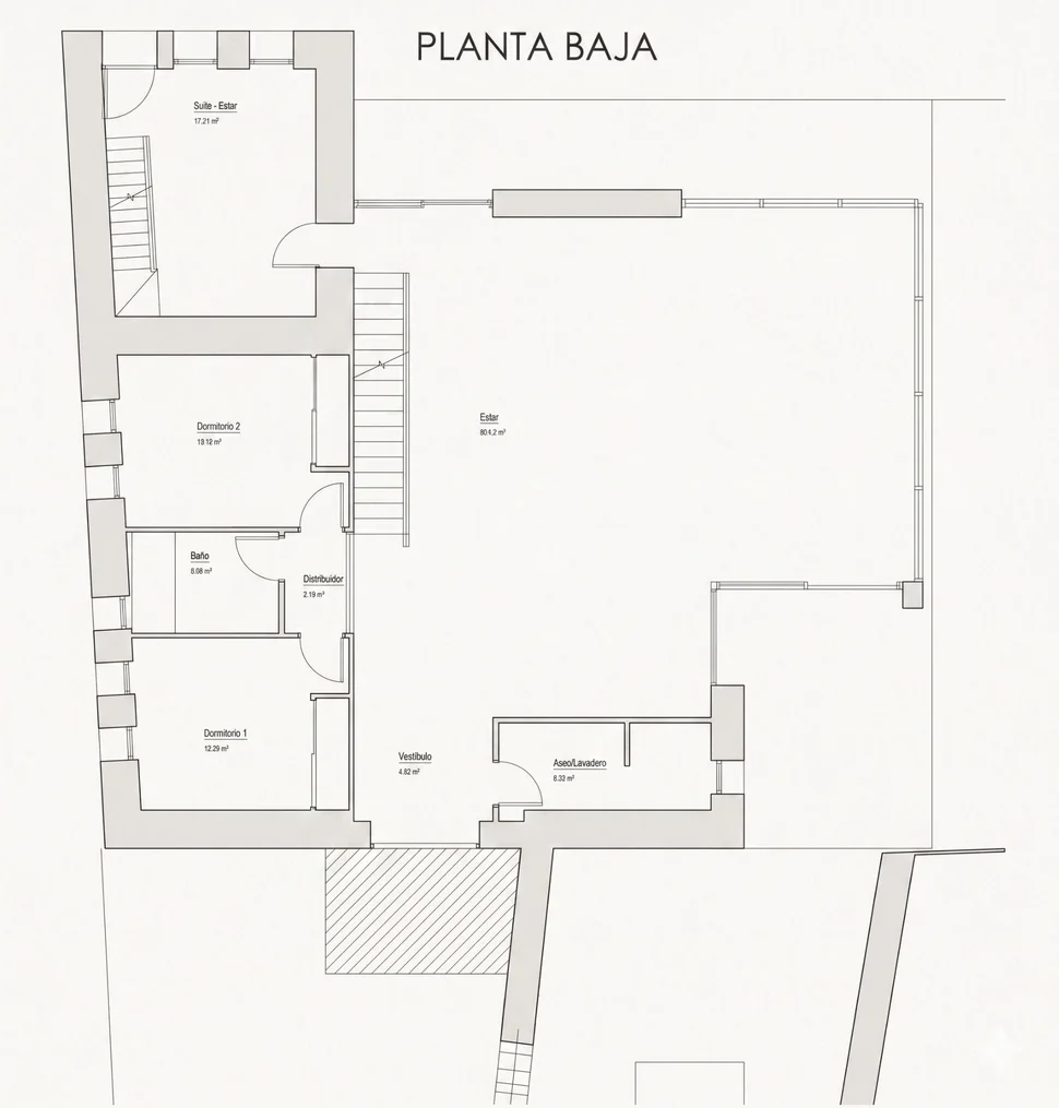 Finca rústica con edificación de piedra en San Sadurniño