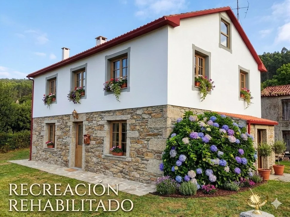 Casa con vistas al mar en Pantín, Valdoviño