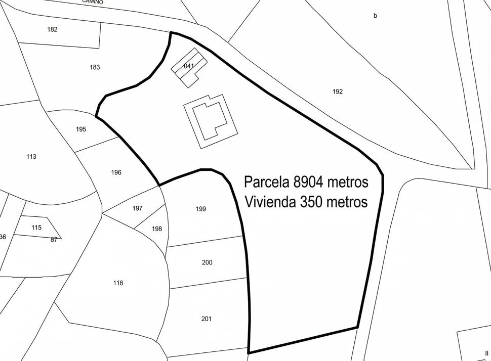 Casa con finca en doso, narón