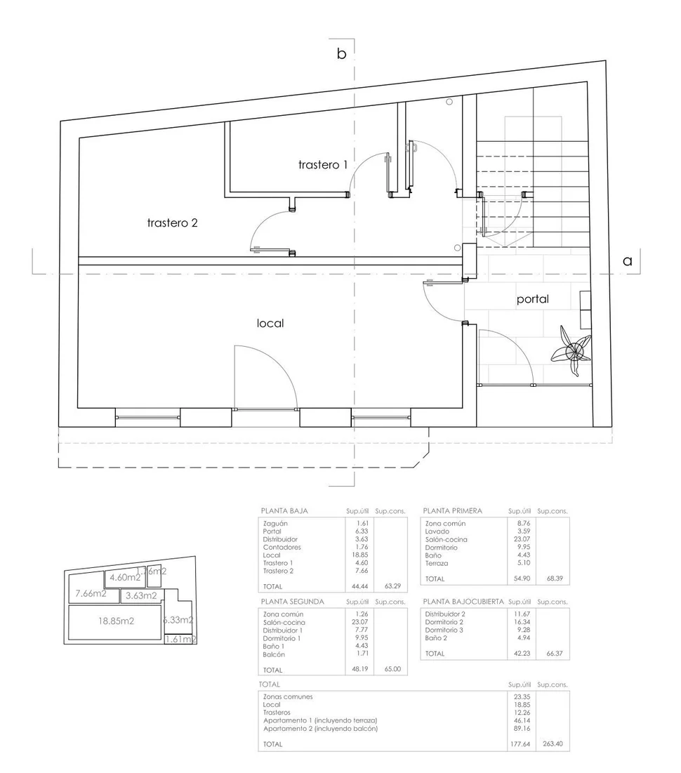 Inmueble para rehabilitar en el centro, miño