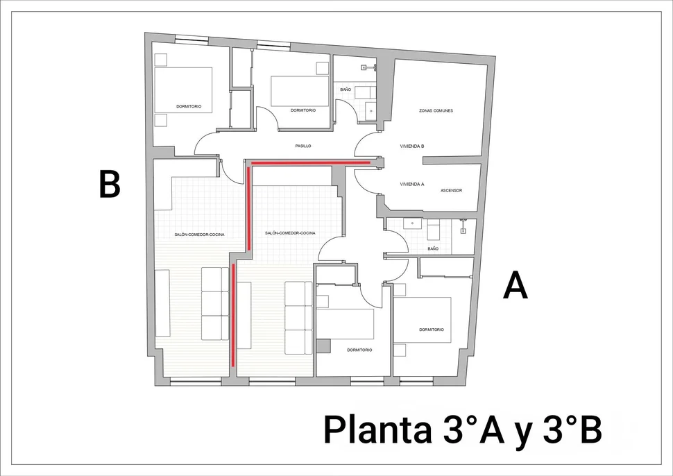 Piso con ascensor en cedeira
