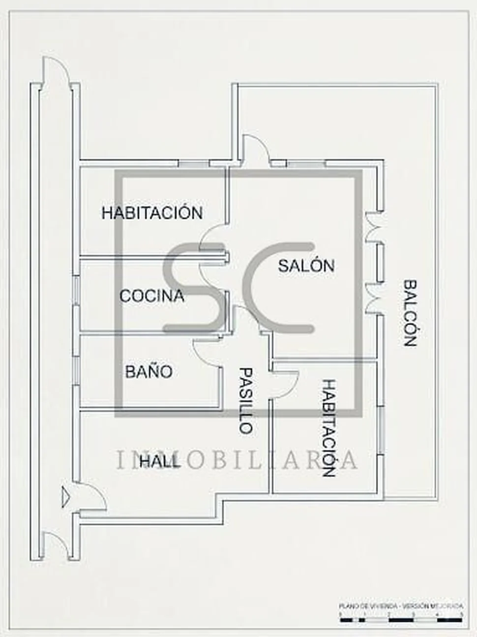 Apartamento en la playa de cabanas