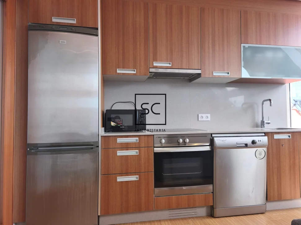 Apartamento con terraza en Porta Nova, Ferrol.