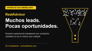 RealAdvisor opiniones: nuestra experiencia como inmobiliaria con sus leads