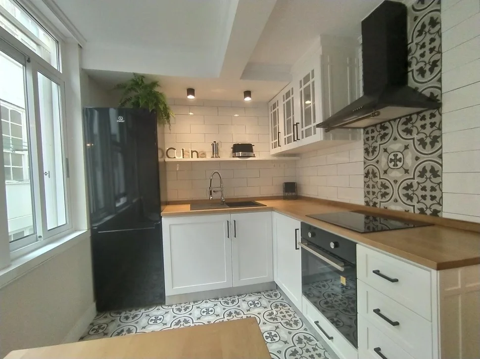 Piso con galerías y balcón en el centro de ferrol ( 1º)