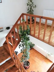 Casa adosada y totalmente amueblada con finca anexada