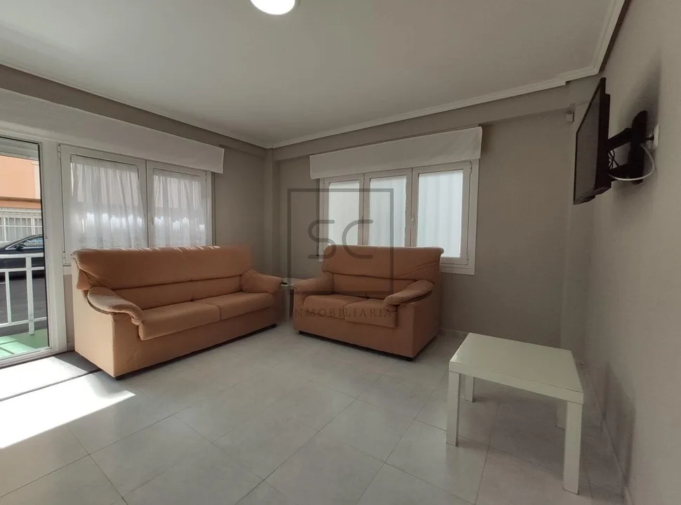 Se alquila piso en cabañas con terraza en pontedeume, pontedeume