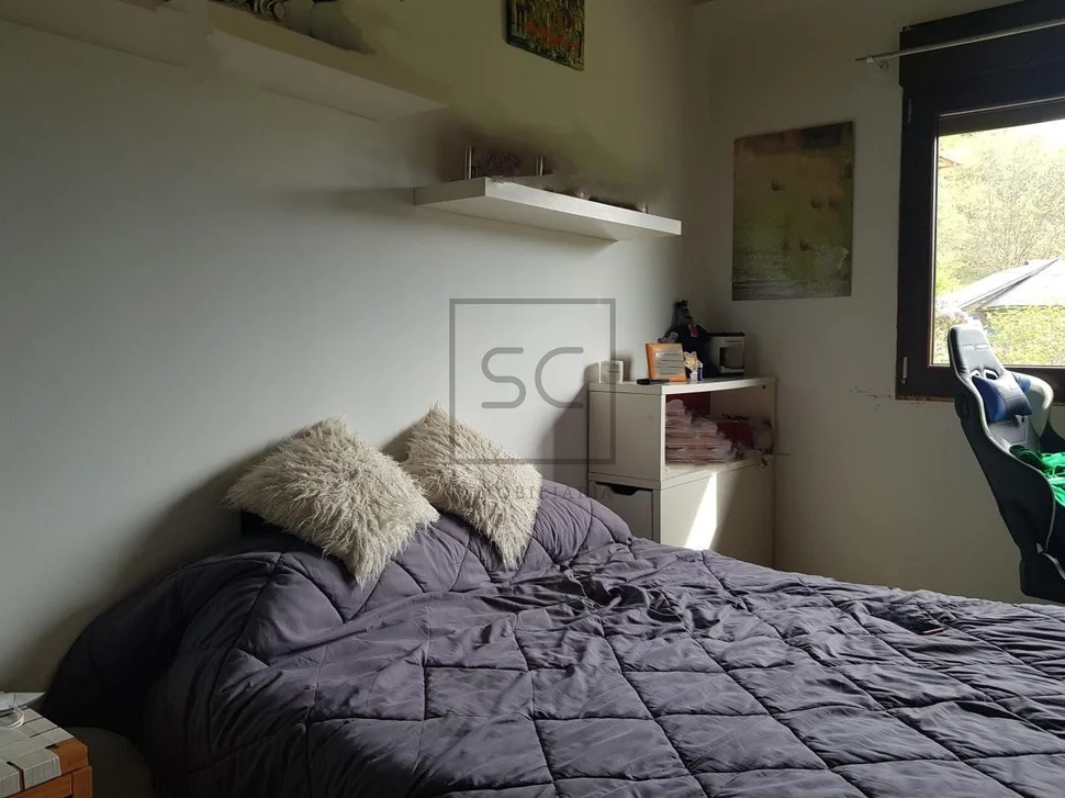 Casa con finca y garaje en anca, neda