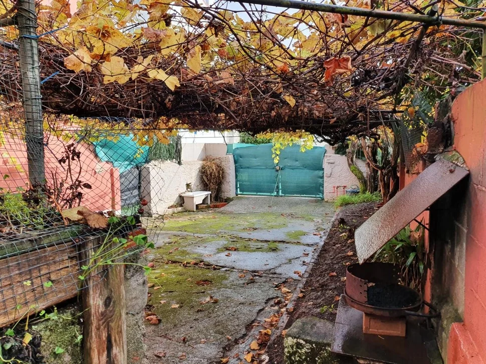 Casa con patio, bodega y finca en neda