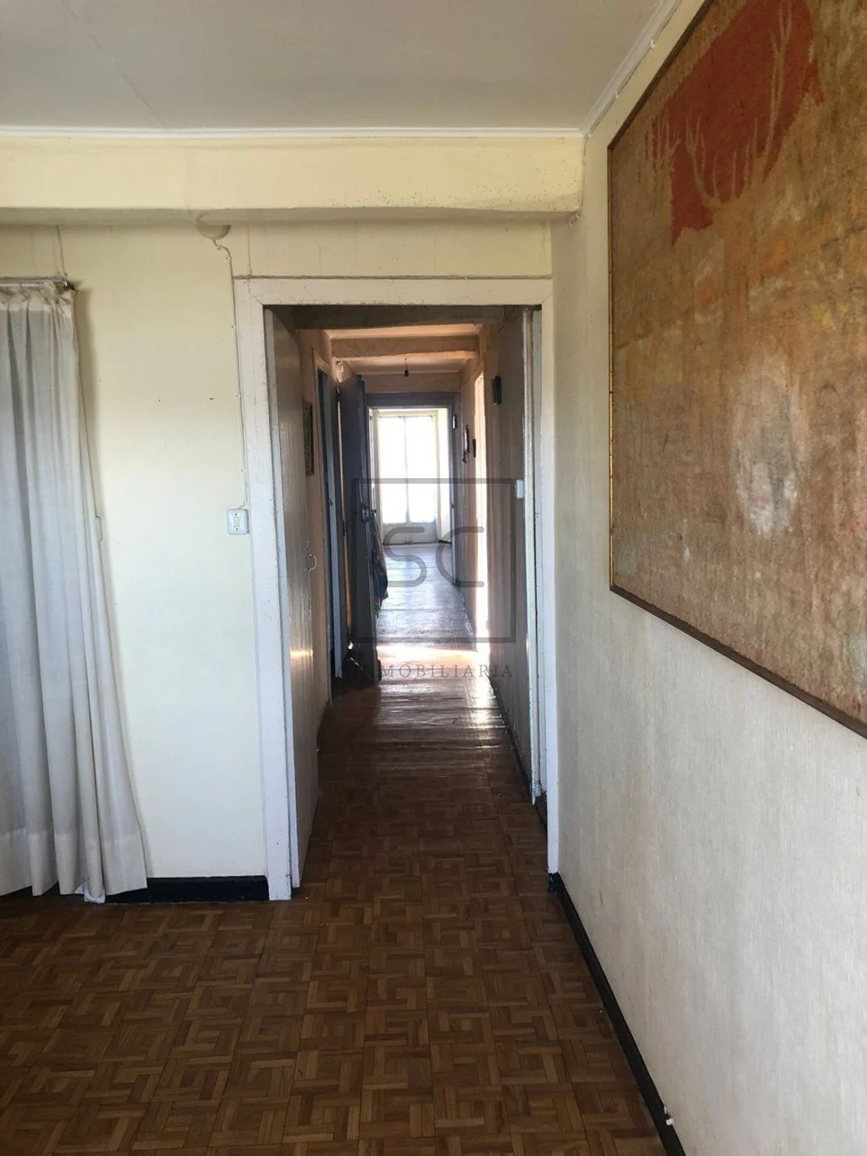 Adosado con espectacular finca en el centro de neda