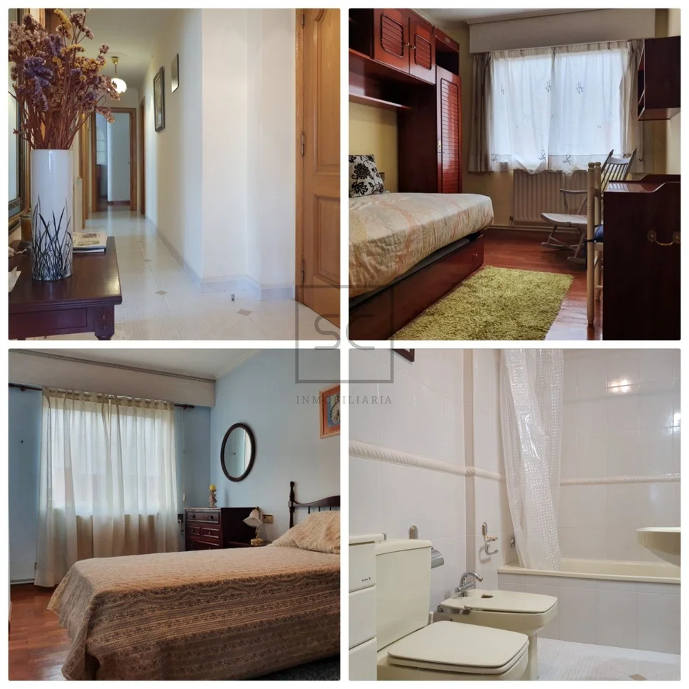 Piso con ascensor, trastero y garaje