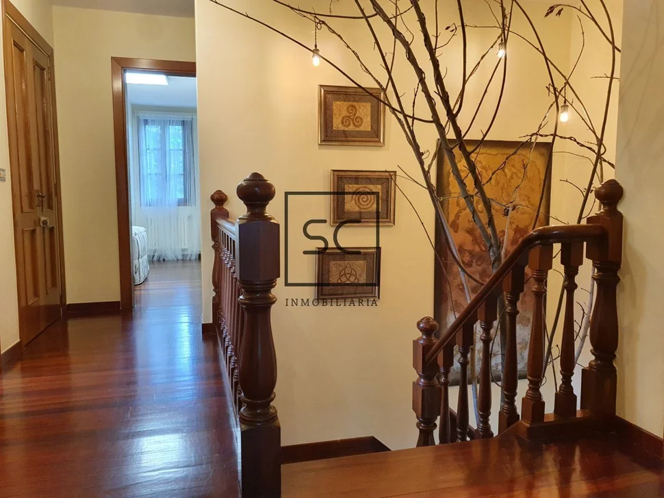 Chalet con piscina y finca en maniños, fene