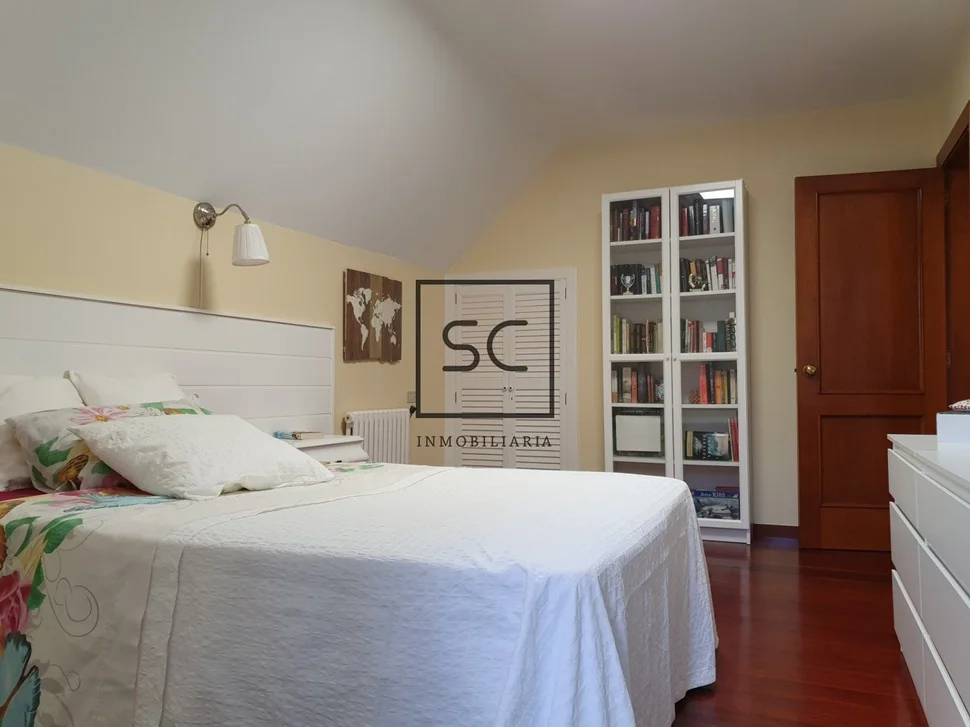 Chalet con piscina y finca en maniños, fene