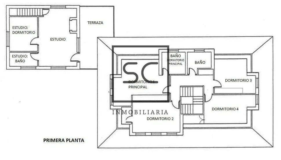 Chalet con piscina y finca en maniños, fene