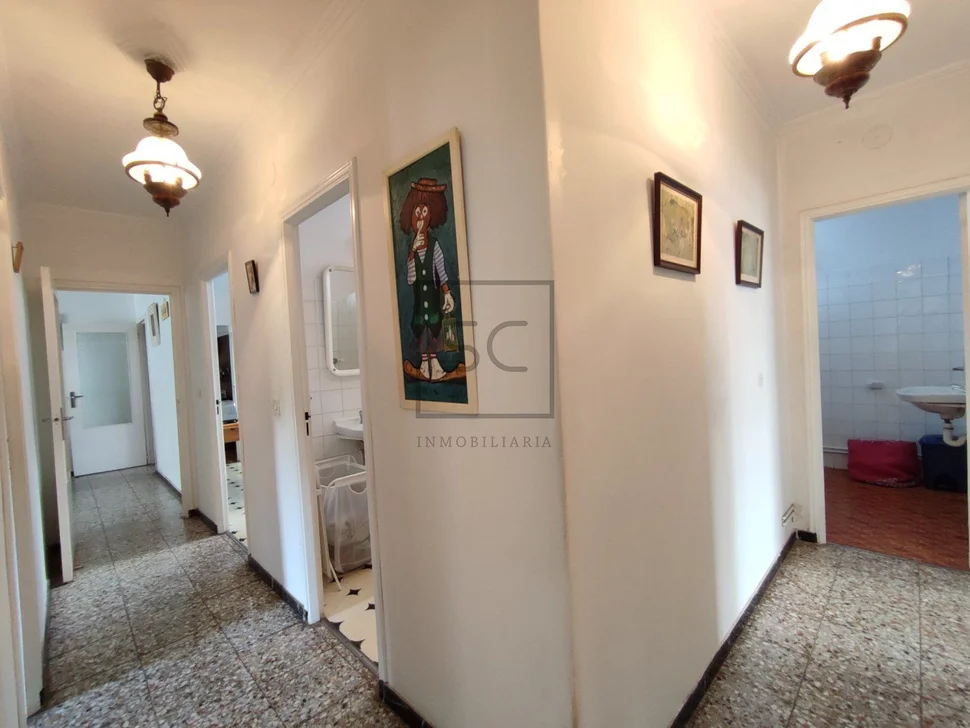 Amplio 3º sin ascensor semiamueblado con terraza en caranza, ferrol