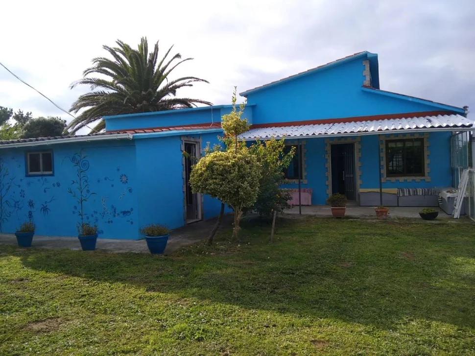 Casa con excelentes vistas al mar