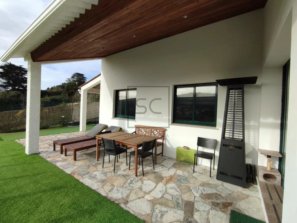 Elegante chalet independiente en san jorge, ferrol